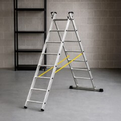 Escadas e escadotes resistentes para trabalhos em altura e manuten��o