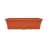 Floreira Plástico Europa com Prato Terracota - 50 cm Floreira Plástico Europa com Prato Terracota - 50 cm