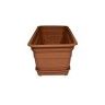 Floreira Plástico Europa com Prato Terracota - 50 cm Floreira Plástico Europa com Prato Terracota - 50 cm