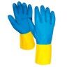 Luvas Proteção Sintética Bicolor - Tamanho 7 Luvas Proteção Sintética Bicolor - Tamanho 7