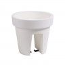 Vaso para Varanda Lofly Bridge Branco - 25 cm Vaso para Varanda Lofly Bridge Branco - 25 cm