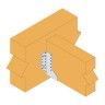 Suporte em U Abas Exterior 300x80mm Suporte em U Abas Exterior 300x80mm