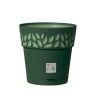 Vaso Plástico com Depósito de Água Verde Oliva Ø 30 cm Vaso Plástico com Depósito de Água Verde Oliva Ø 30 cm