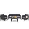 Conjunto Jardim Mesa e Cadeiras 5 Lugares - Toomax Conjunto Jardim Mesa e Cadeiras 5 Lugares - Toomax