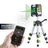 Nível Laser Cruz Verde Bluetooth com Kit Laserliner Nível Laser Cruz Verde Bluetooth com Kit Laserliner