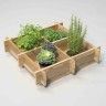 Mini Horta Urbana 80x80x30 cm Mini Horta Urbana 80x80x30 cm