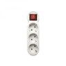 Ficha Tripla com Interruptor 16A Ficha Tripla com Interruptor 16A