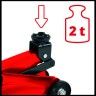 Macaco Hidráulico com Rodas CC-TJ 2000 Einhell Macaco Hidráulico com Rodas CC-TJ 2000 Einhell