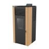Salamandra a Pellets Ecodesign Fuji Solzaima 10KW Salamandra a Pellets Ecodesign Fuji Solzaima 10KW