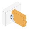 Suporte em U Abas Exterior 300x80mm Suporte em U Abas Exterior 300x80mm