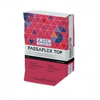 Cimento Cola de Elevada Elasticidade Fassaflex Top 25Kg