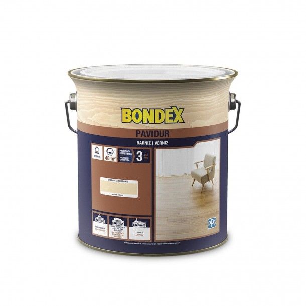 Bondex Verniz Aquoso Pavidur Brilhante 4L