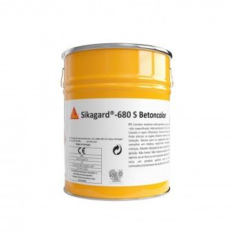 Revestimento Proteção Betao SikaGard 680 S Betoncolor Cinza 20L