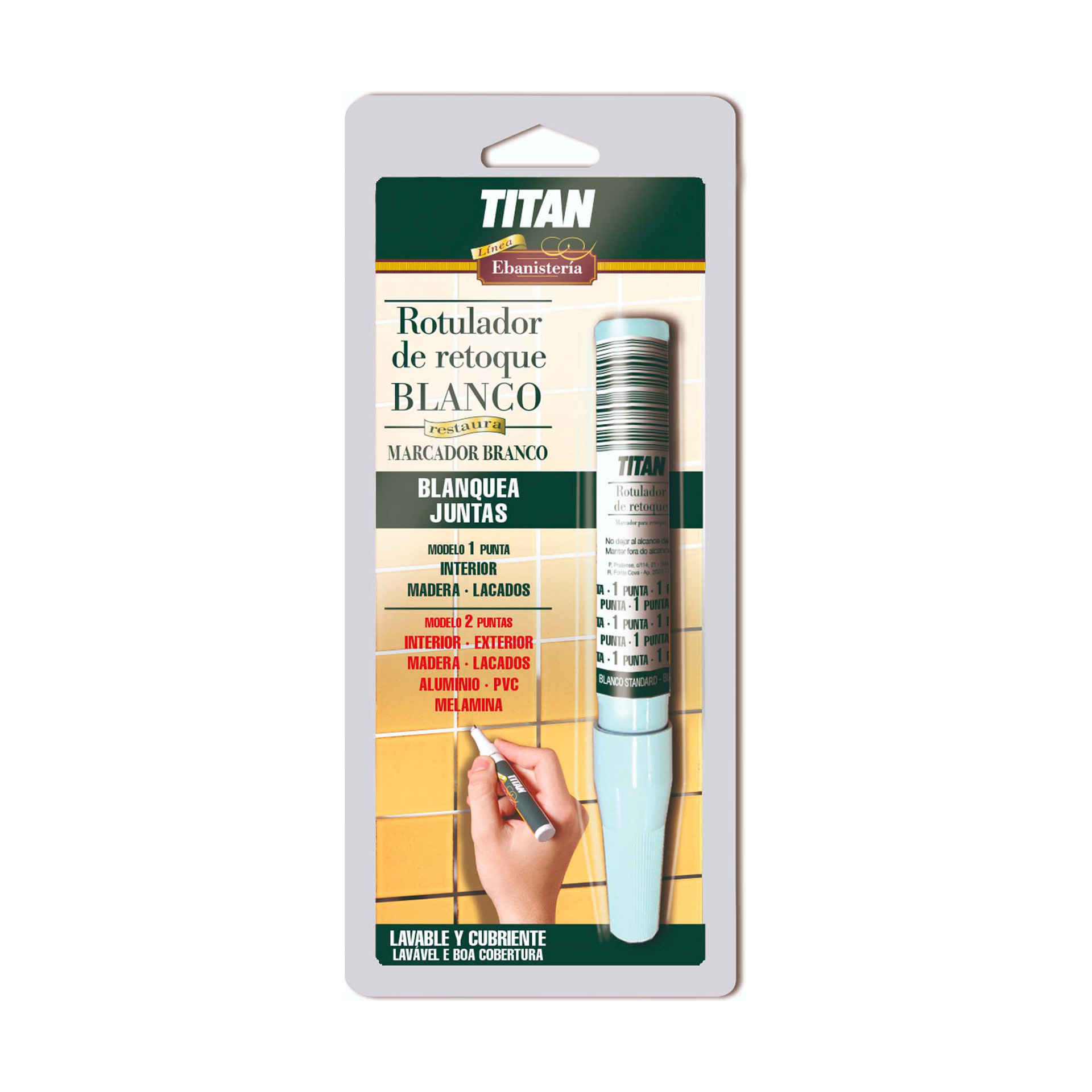 Branqueador Juntas Titan