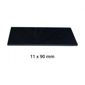 Vidro Mscara Soldar Preto - 110x90 mm