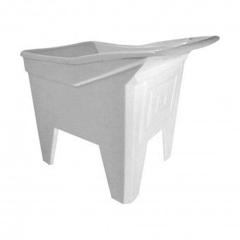 Tanque Lavar Roupa Fibra 78x56x82cm