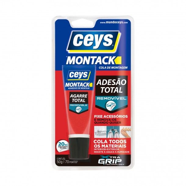 Cola de Montagem Removvel Montack Ceys 50ml