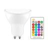 Lâmpada LED RGB-W com Comando 220V 5W Lâmpada LED RGB-W com Comando 220V 5W