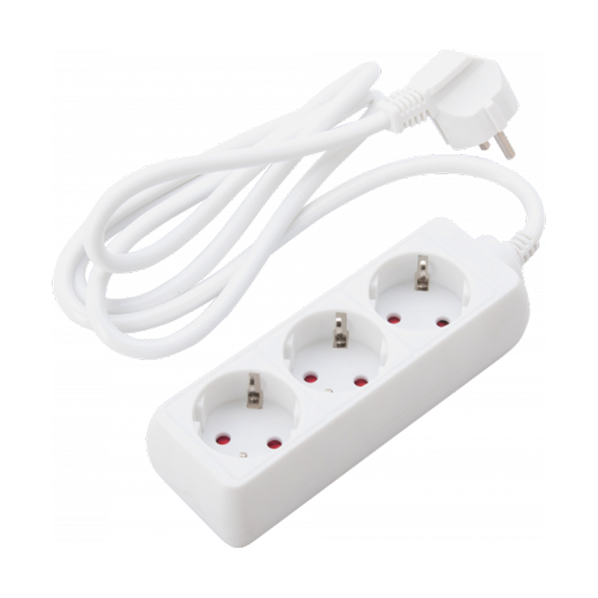 Extensão Tripla Branca 1,5M