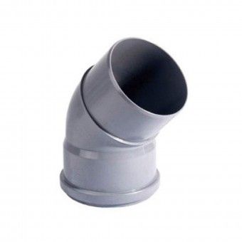 Curva PVC DIN 45