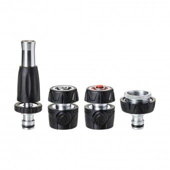 Conjunto Rega para Mangueira e Torneira 4 Uni Metal