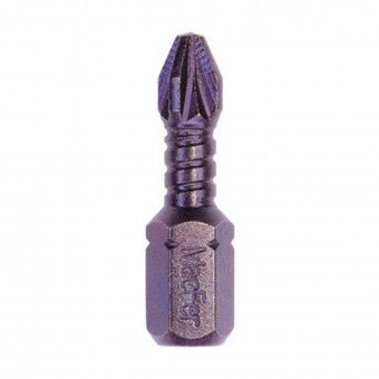 Bits Pozidrive Sextavados 1/4" 25mm Macfer 20 Uni