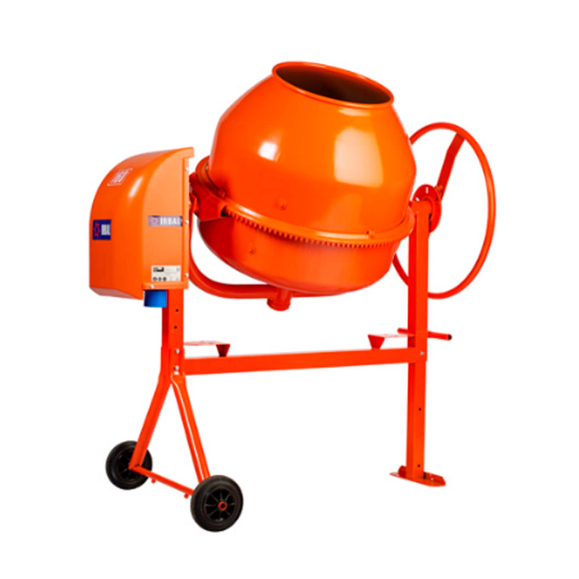 Betoneira Elétrica 140L com Travão de Volante 700KW Irbal