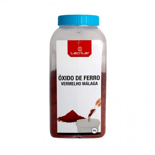 Óxido de Ferro Vermelho Málaga 900g Lacrilar
