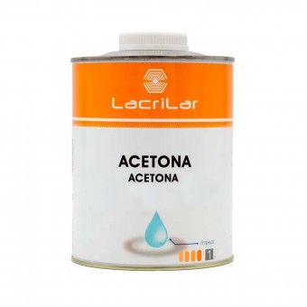 Acetona Pura 1L Lacrilar