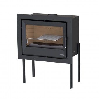 Recuperador de Calor a Lenha Ventilado 11KW I70 Boreal Ecodesign