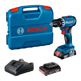 Aparafusadora a Bateria 18V com 2 Baterias 2.0Ah GSR 18V-45 Bosch