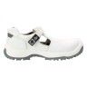 Sapato de Segurança em Microfibra Branca com Biqueira Carbono Milky S2 ToWorkFor