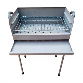 Barbecue Ibria a Carvo Nacional Cinza