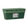 Floreira Plástico com Depósito de Água Verde 30 cm Floreira Plástico com Depósito de Água Verde 30 cm
