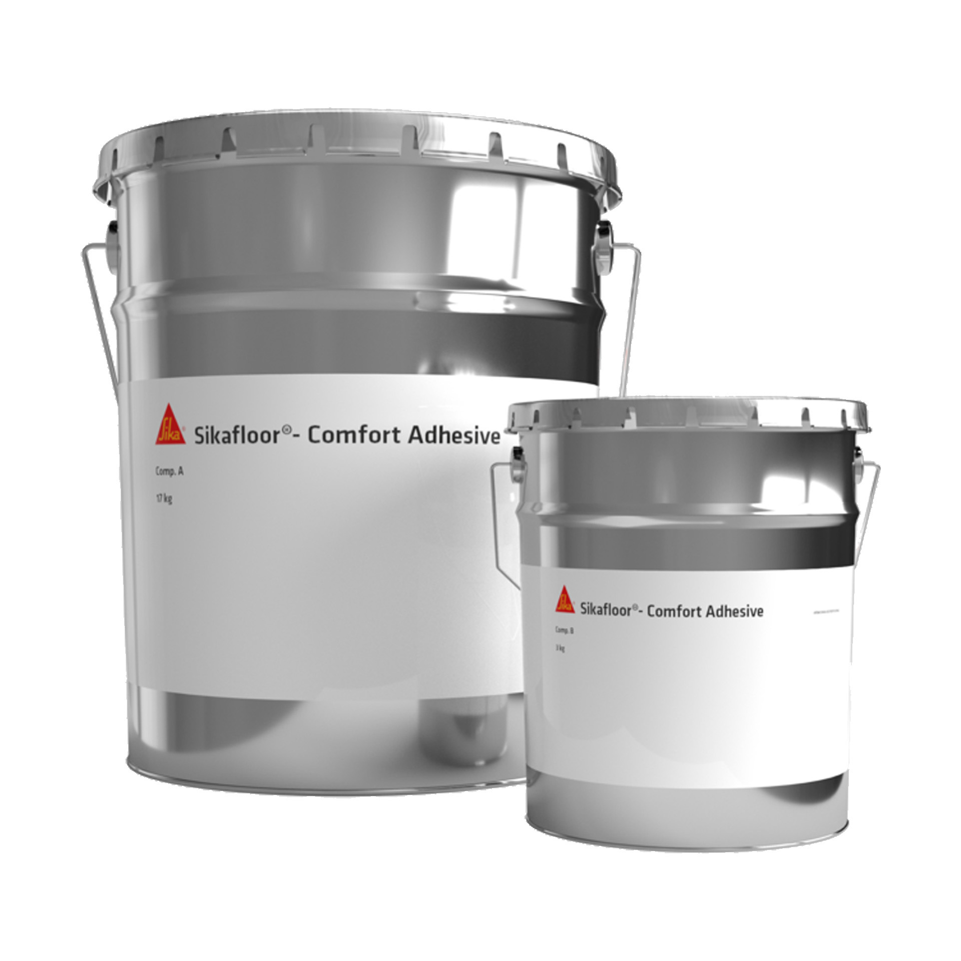 Cola Poliuretano SikaFloor Comfort Adhesive A+B 20Kg