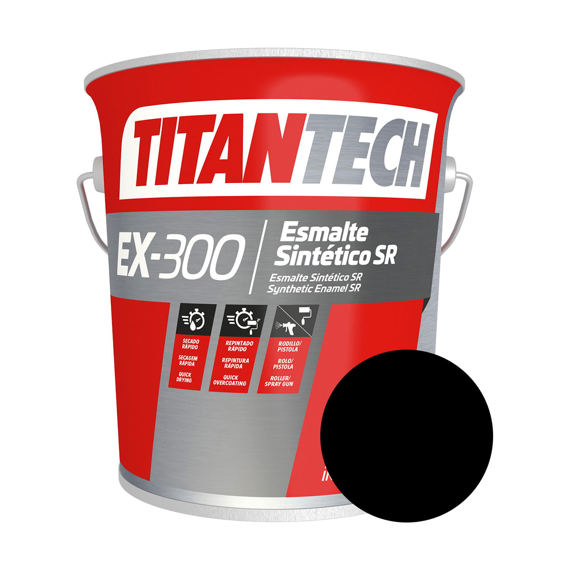 Esmalte Sintético Brilhante Secagem Rápida Titan EX 300