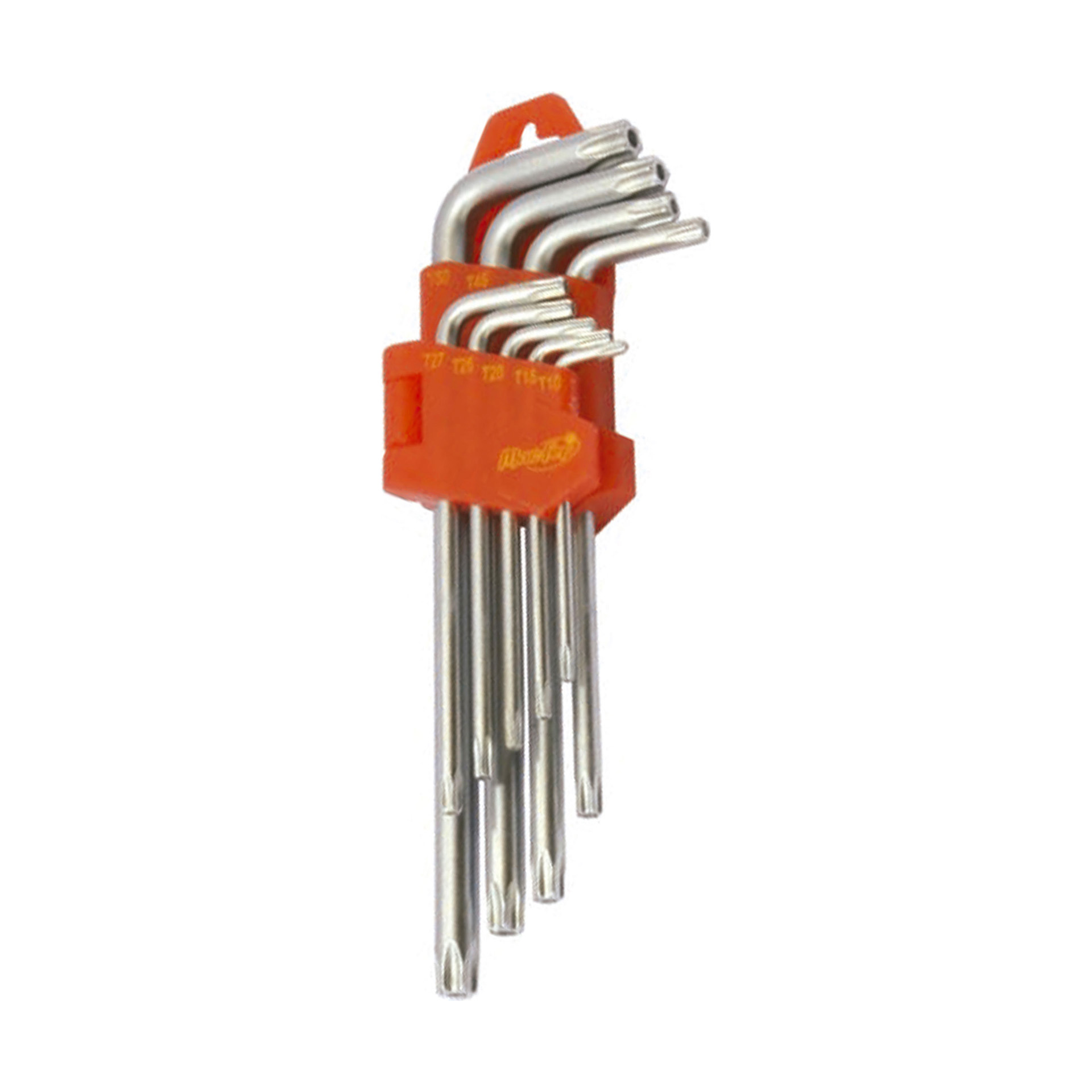 Jogo de 9 Chaves Torx Longa TH10-TH50 Macfer