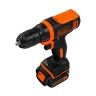 Aparafusadora sem Fio Black+Decker BDCDD12KB-QW 10,8V 2Bat. Aparafusadora sem Fio Black+Decker BDCDD12KB-QW 10,8V 2Bat.