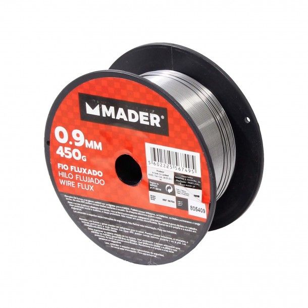 Fio Fluxado 0,9mm 450g Mader