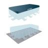 Piscina Intex Prism Frame com Acessórios 488x244x107cm Desmontável Retangular Piscina Intex Prism Frame com Acessórios 488x244x107cm Desmontável Retangular