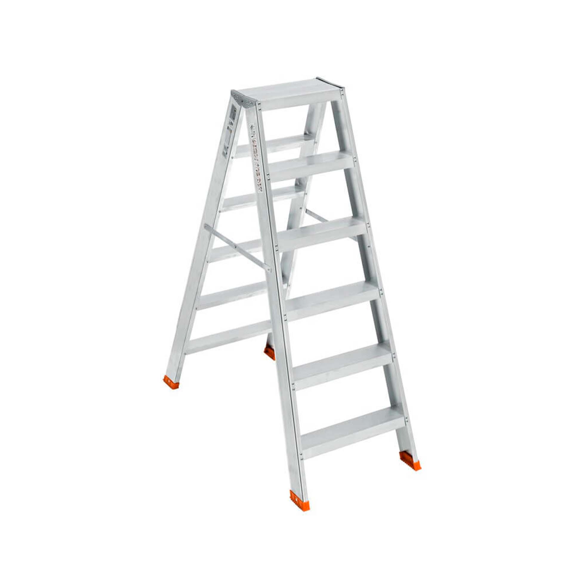 Escadote Profissional Duplo 6 Degraus 1,39m Ferral