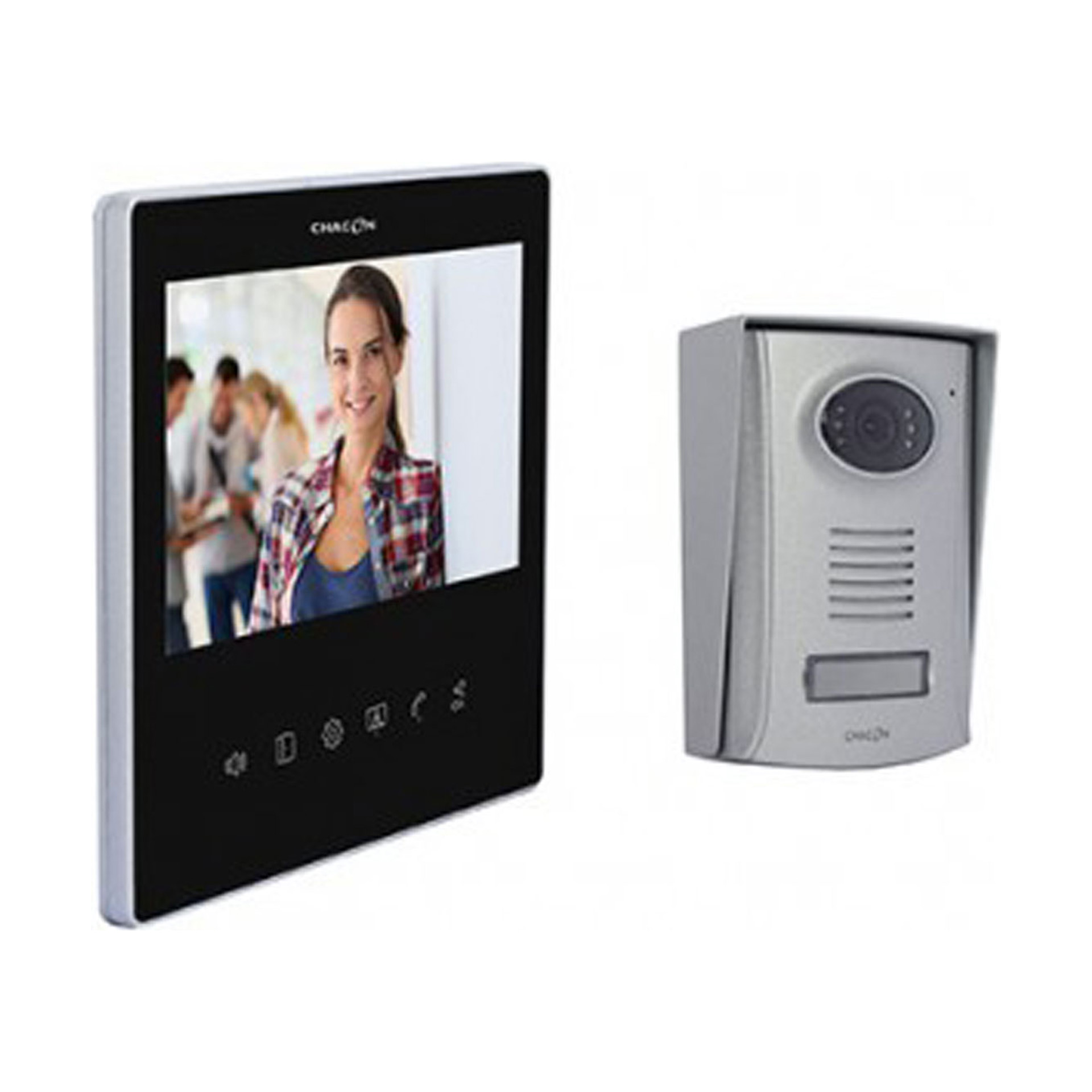 Videoporteiro Ecrã 7" Super Slim a Cores - Chacon