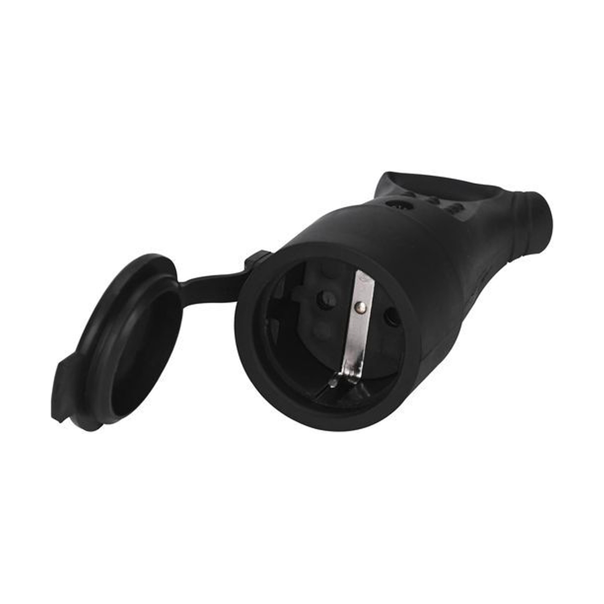 Ficha Fêmea Impermeável com Anel e Tampa