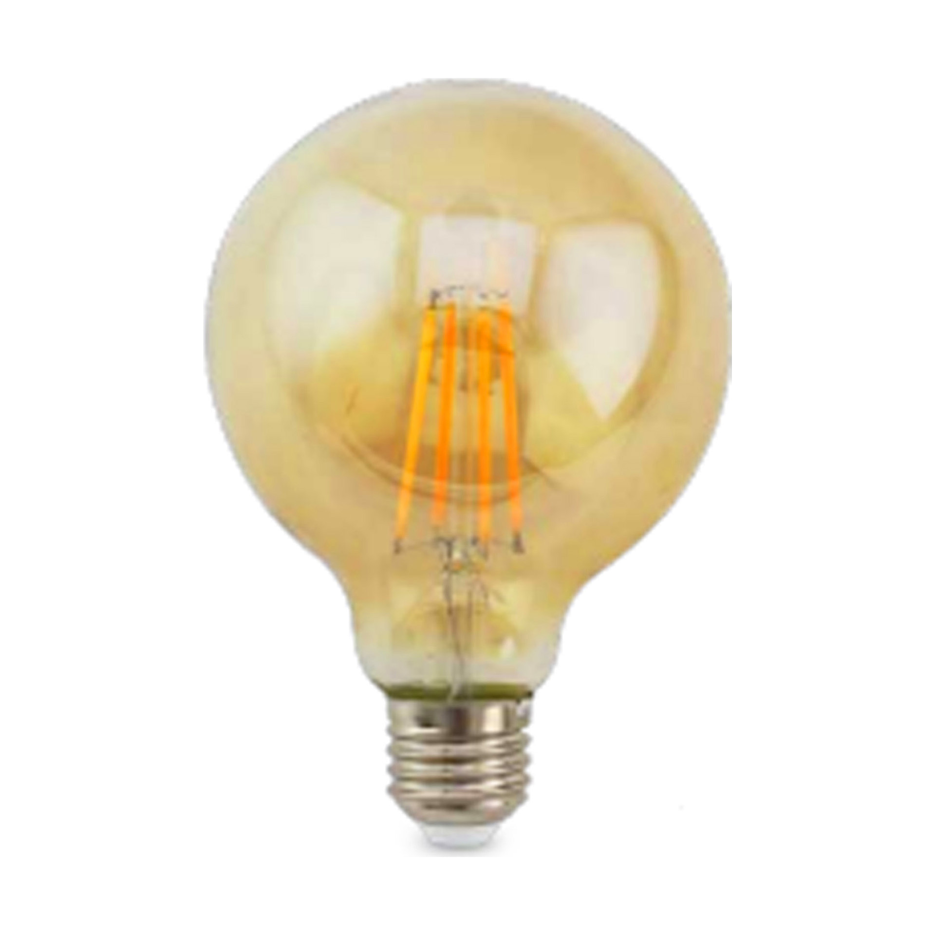 Lâmpada LED Vintage Gold Globe Ø125 E27 2500K