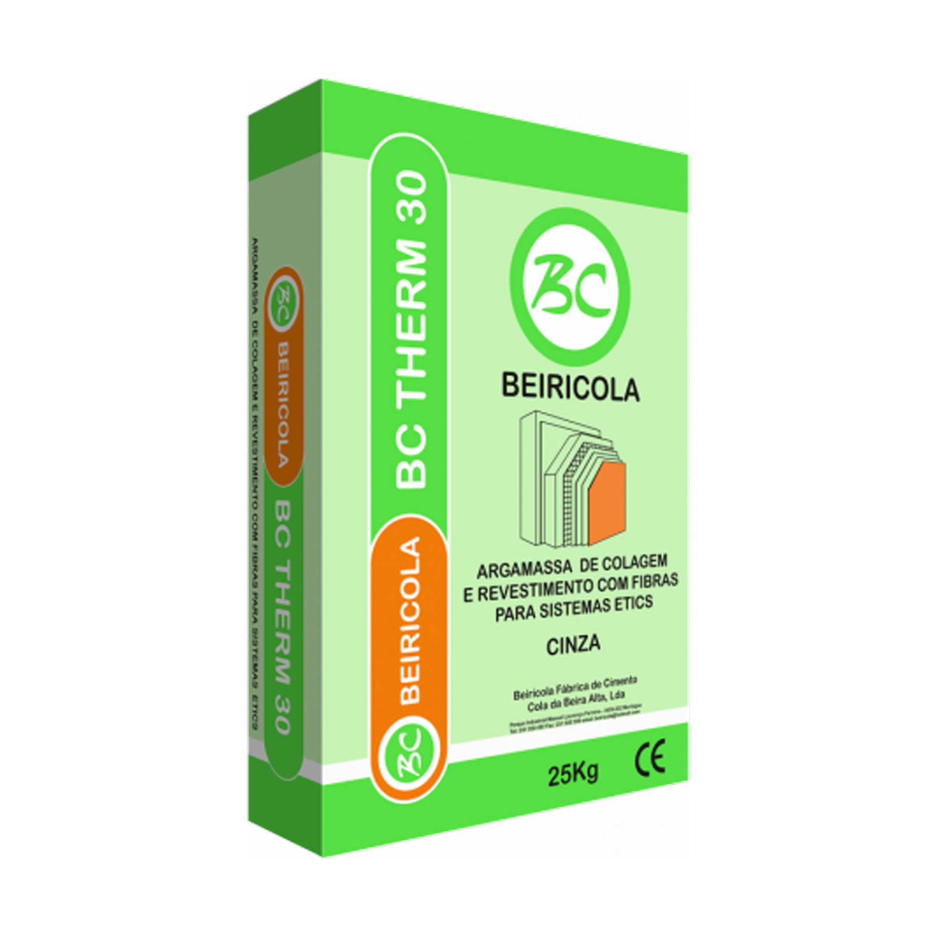 Argamassa Isolamento Térmico Therm 30 Cinza 25Kg