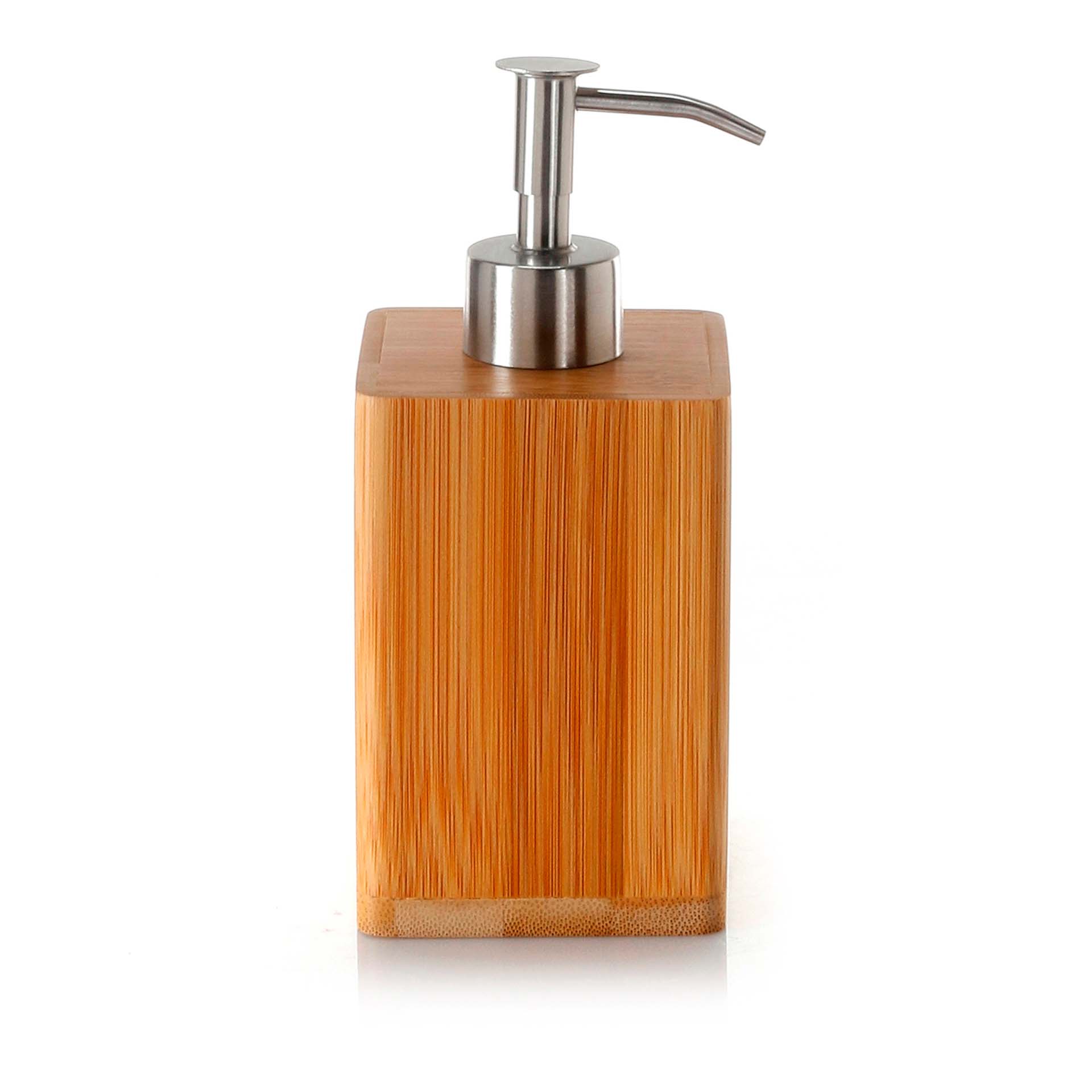 Dispensador de Sabão Líquido Bambu Gedy