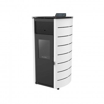 Salamandra a Pellets 10KW Branca K2 Solzaima Ecodesign