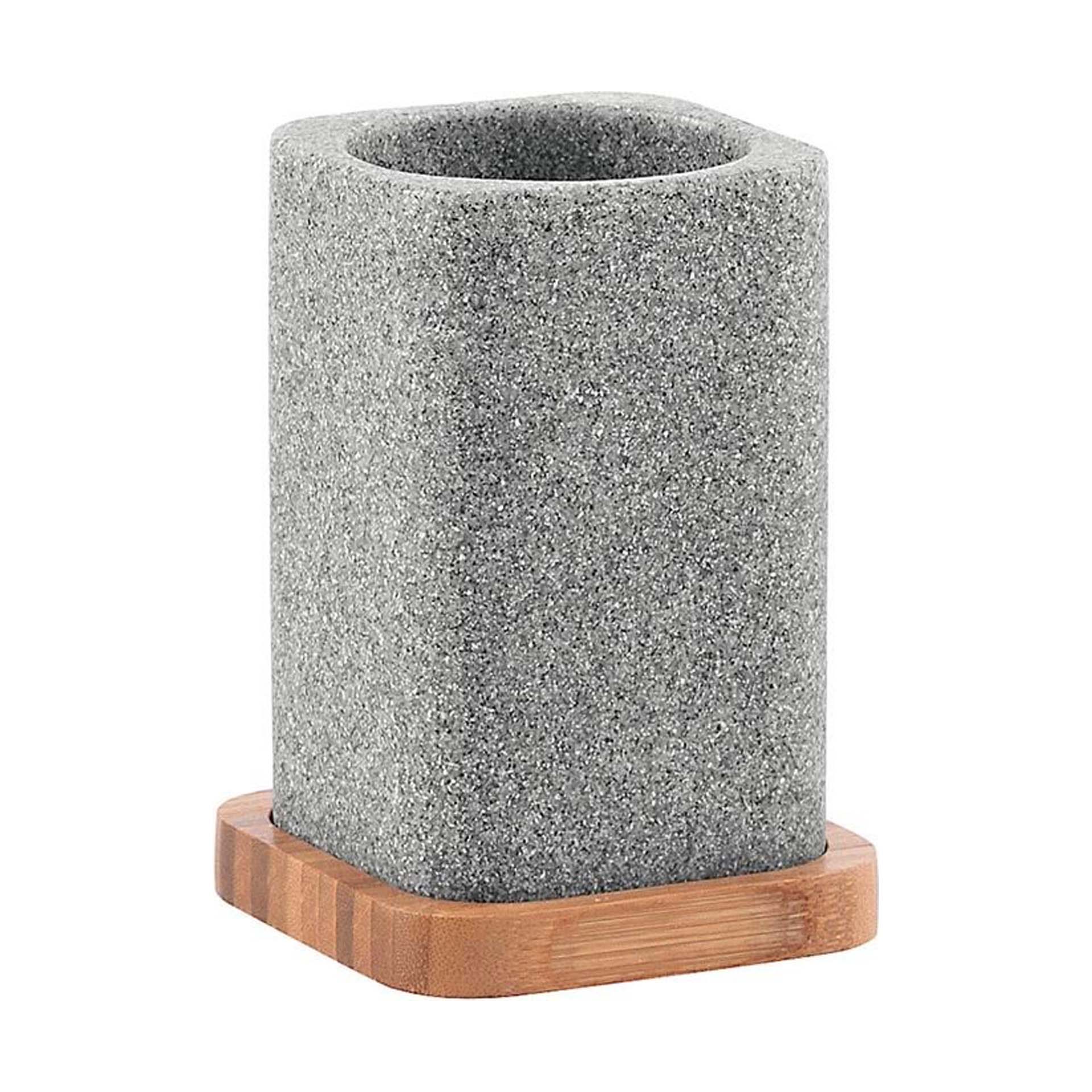 Porta Escovas Nora Cinza Gedy