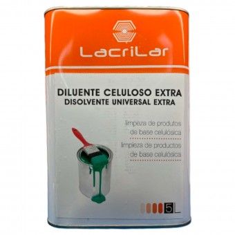 Diluente Celuloso Extra 5L Lacrilar