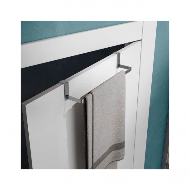 Toalheiro Lateral para Mvel 37x8.5x6.5cm Cromado Gedy